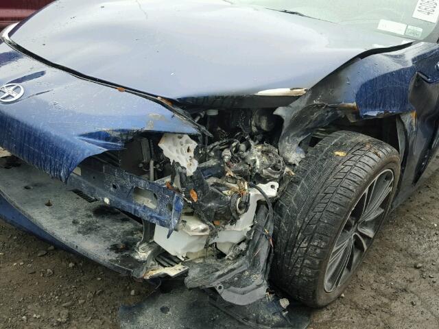 JF1ZNAA13D1712675 - 2013 TOYOTA SCION FR-S ლურჯი ფოტო 9