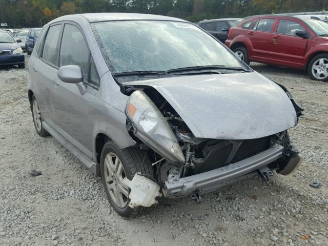 JHMGD37688S005623 - 2008 HONDA FIT SPORT SILVER photo 1