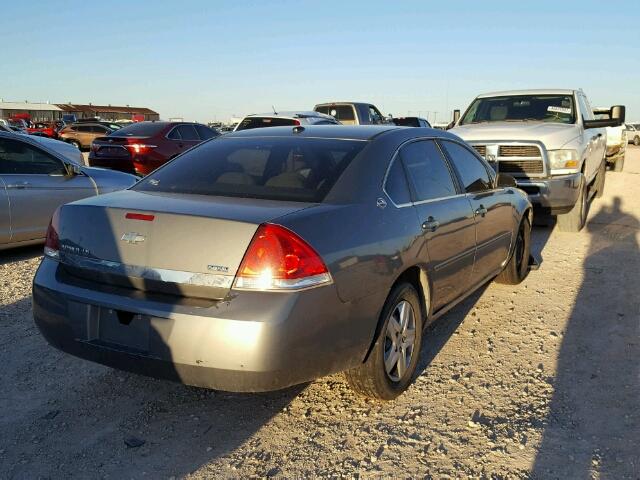 2G1WB58K381276592 - 2008 CHEVROLET IMPALA LS GRAY photo 4