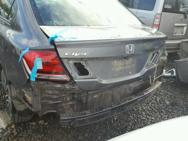 2HGFB2F94DH507654 - 2013 HONDA CIVIC EXL 灰色 照片 9