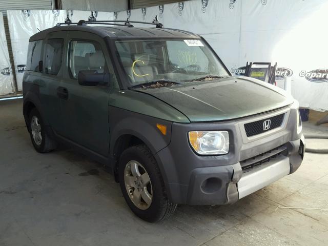 5J6YH28534L016781 - 2004 HONDA ELEMENT EX GREEN photo 1