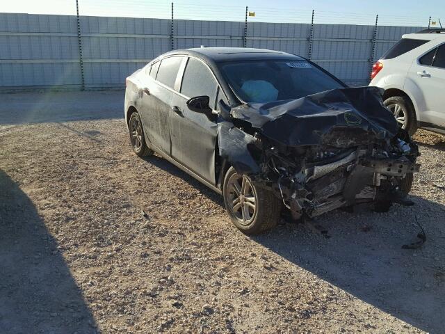 1G1BE5SM3G7238412 - 2016 CHEVROLET CRUZE LT BLACK photo 1