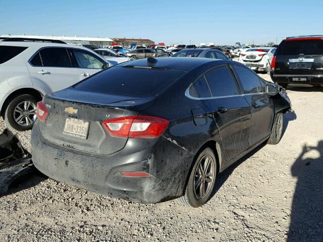 1G1BE5SM3G7238412 - 2016 CHEVROLET CRUZE LT BLACK photo 4