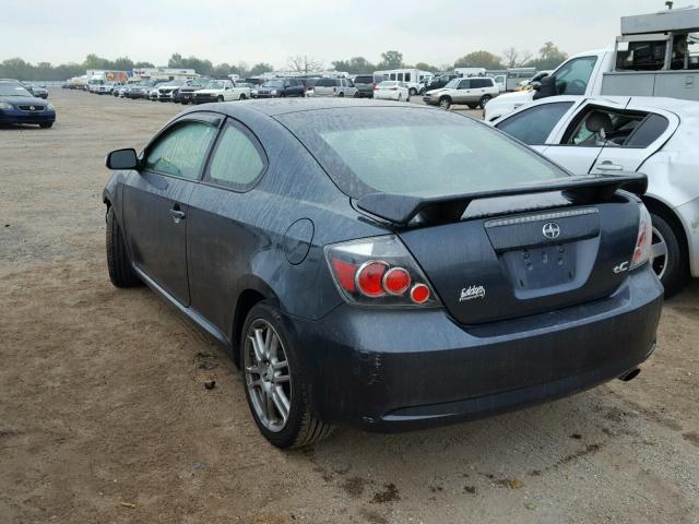 JTKDE177770211274 - 2007 TOYOTA SCION TC GRAY photo 3