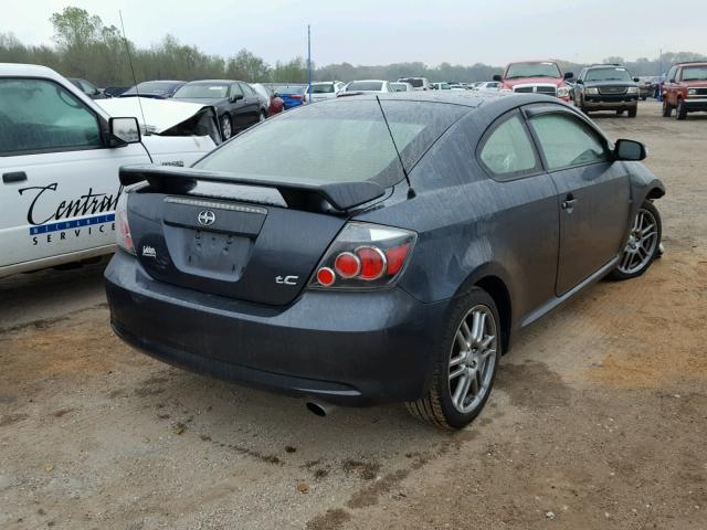 JTKDE177770211274 - 2007 TOYOTA SCION TC GRAY photo 4