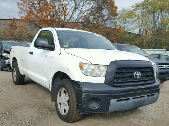 5TFLU521X7X002845 - 2007 TOYOTA TUNDRA WHITE photo 1