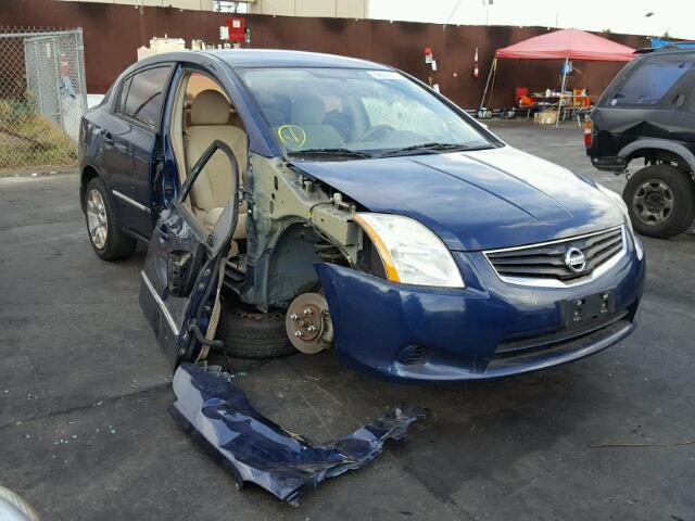 3N1AB6APXAL699254 - 2010 NISSAN SENTRA 2.0 BLUE photo 1