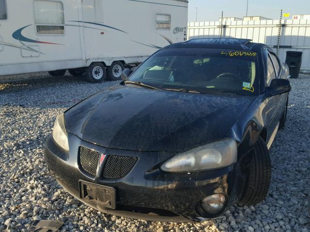 2G2WP552061237747 - 2006 PONTIAC GRAND PRIX BLACK photo 2
