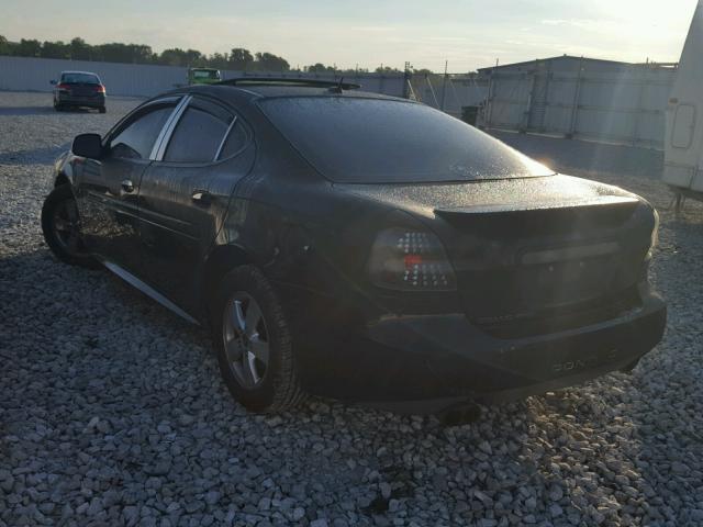 2G2WP552061237747 - 2006 PONTIAC GRAND PRIX BLACK photo 3