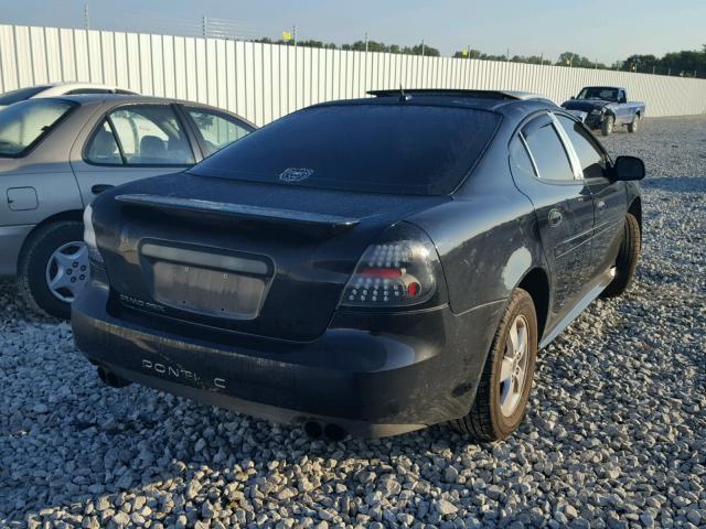 2G2WP552061237747 - 2006 PONTIAC GRAND PRIX BLACK photo 4