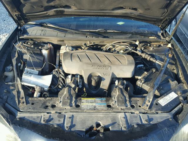 2G2WP552061237747 - 2006 PONTIAC GRAND PRIX BLACK photo 7