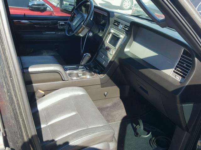 5LMJJ2J58AEJ08208 - 2010 LINCOLN NAVIGATOR BLACK photo 5