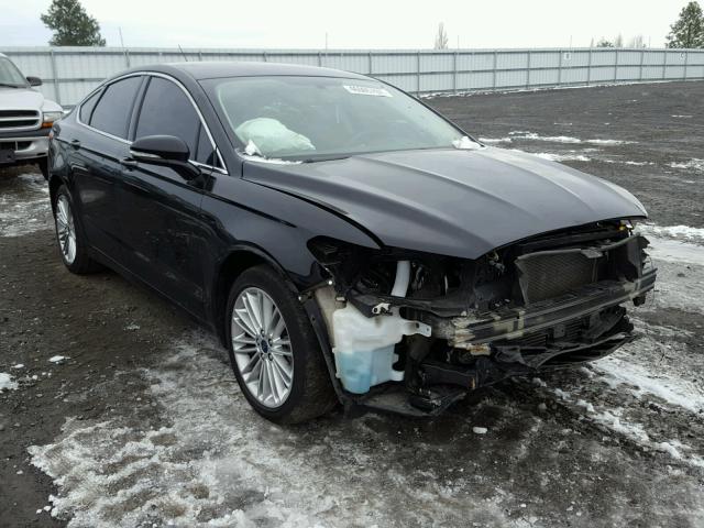 3FA6P0T97GR264476 - 2016 FORD FUSION SE BLACK photo 1