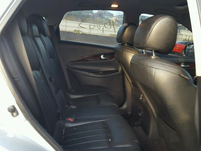 JN1AJ0HR3BM854418 - 2011 INFINITI EX35 BASE SILVER photo 6