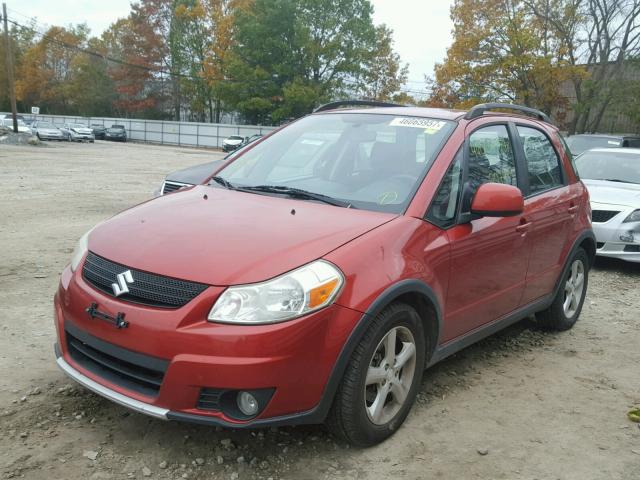 JS2YB413X85110622 - 2008 SUZUKI SX4 ORANGE photo 2