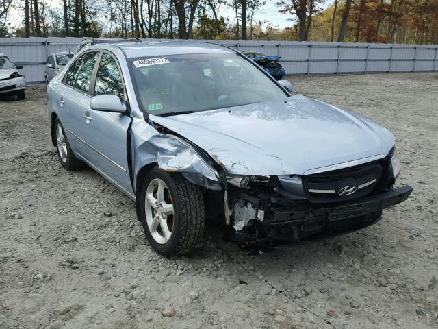 5NPEU46F38H361458 - 2008 HYUNDAI SONATA SE GRAY photo 1