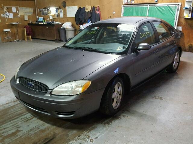 1FAFP55U84G110635 - 2004 FORD TAURUS SES GRAY photo 2