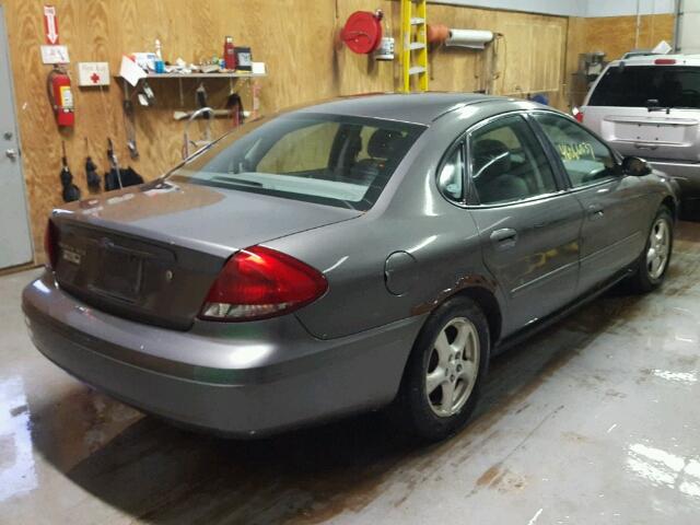 1FAFP55U84G110635 - 2004 FORD TAURUS SES GRAY photo 4