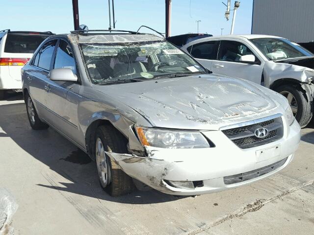 5NPEU46C86H141526 - 2006 HYUNDAI SONATA GLS SILVER photo 1