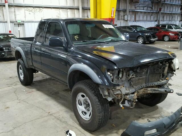 5TEWN72N41Z795004 - 2001 TOYOTA TACOMA XTR BLACK photo 1