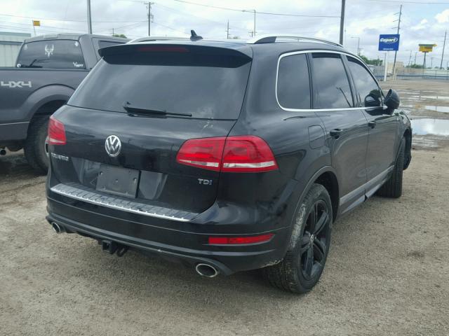 WVGDP9BP5ED009848 - 2014 VOLKSWAGEN TOUAREG TD BLACK photo 4