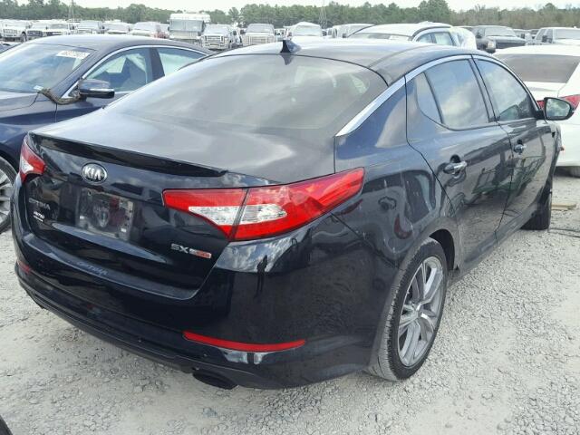 5XXGR4A6XDG214108 - 2013 KIA OPTIMA SX BLACK photo 4