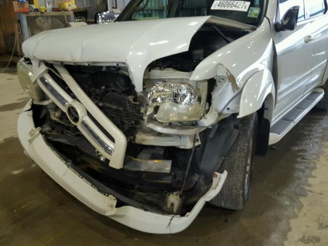 5TDZT38AX7S291496 - 2007 TOYOTA SEQUOIA LI WHITE photo 9