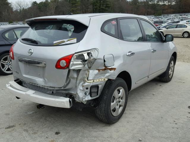 JN8AS5MT4CW268815 - 2012 NISSAN ROGUE S GRAY photo 4