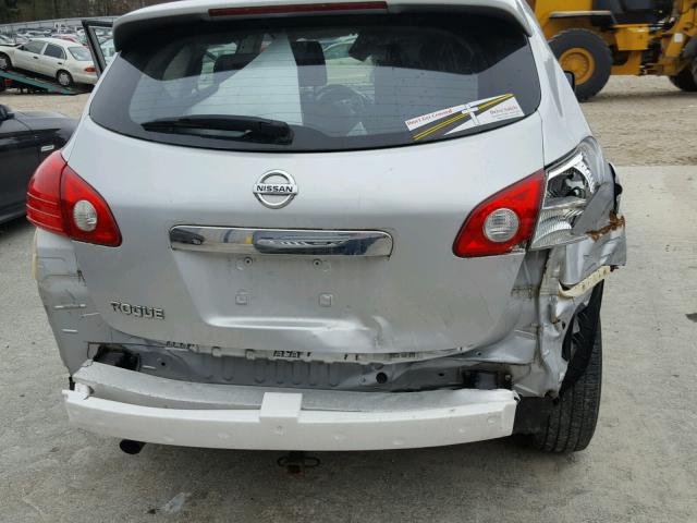 JN8AS5MT4CW268815 - 2012 NISSAN ROGUE S GRAY photo 9