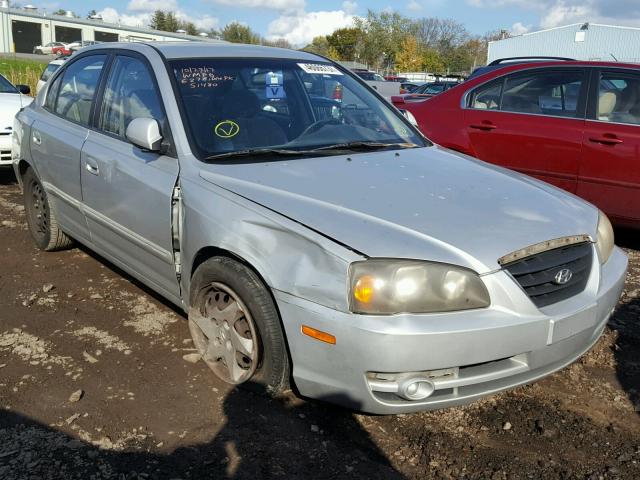 KMHDN46D34U751480 - 2004 HYUNDAI ELANTRA GL SILVER photo 1