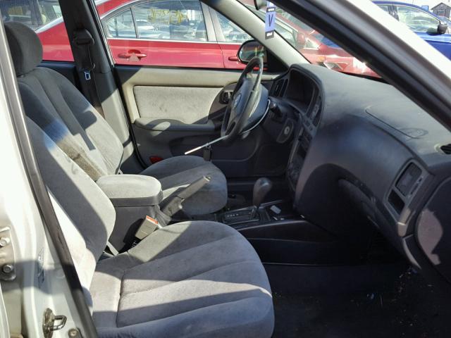 KMHDN46D34U751480 - 2004 HYUNDAI ELANTRA GL SILVER photo 5