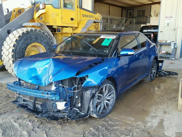 JTKJF5C79F3090158 - 2015 TOYOTA SCION TC 蓝色 照片 2