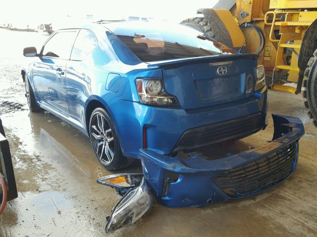 JTKJF5C79F3090158 - 2015 TOYOTA SCION TC 蓝色 照片 3