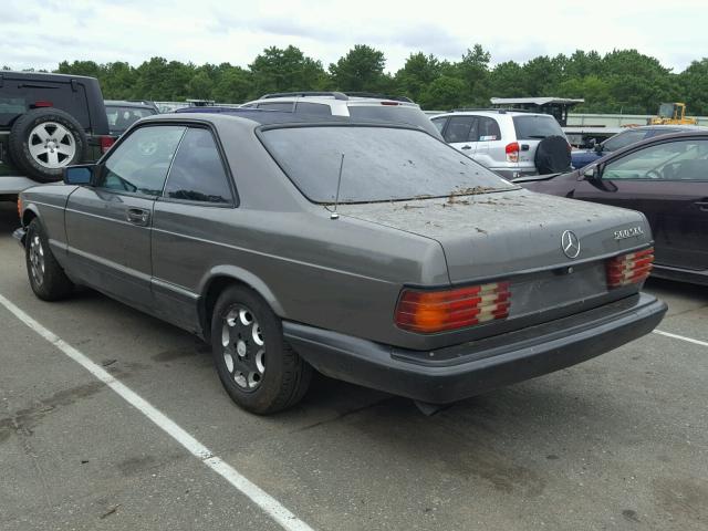 WDBCA45D5GA234165 - 1986 MERCEDES-BENZ 560 SEC GRAY photo 3