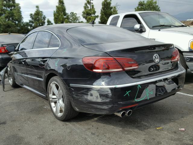 WVWBP7AN6EE526506 - 2014 VOLKSWAGEN CC SPORT BLACK photo 3