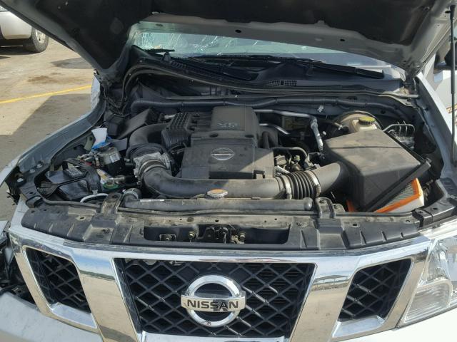 1N6AD0ER8GN732662 - 2016 NISSAN FRONTIER S SILVER photo 7