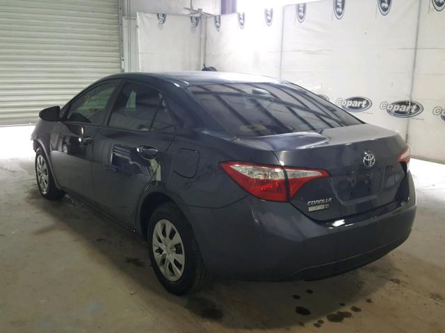 5YFBURHE8GP517452 - 2016 TOYOTA COROLLA L GRAY photo 3