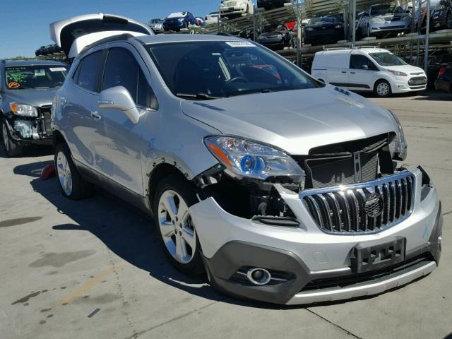 KL4CJFSB0FB046334 - 2015 BUICK ENCORE CON SILVER photo 1