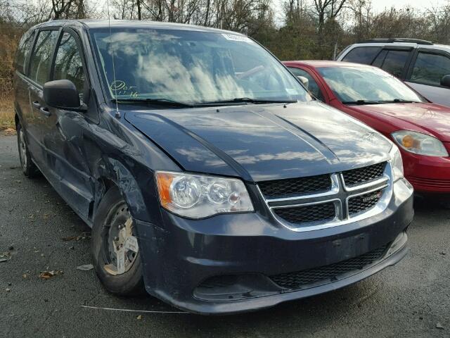 2C4RDGBG8DR703713 - 2013 DODGE GRAND CARA BLUE photo 1