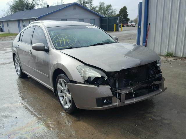 1N4BA41EX7C815635 - 2007 NISSAN MAXIMA SE BROWN photo 1