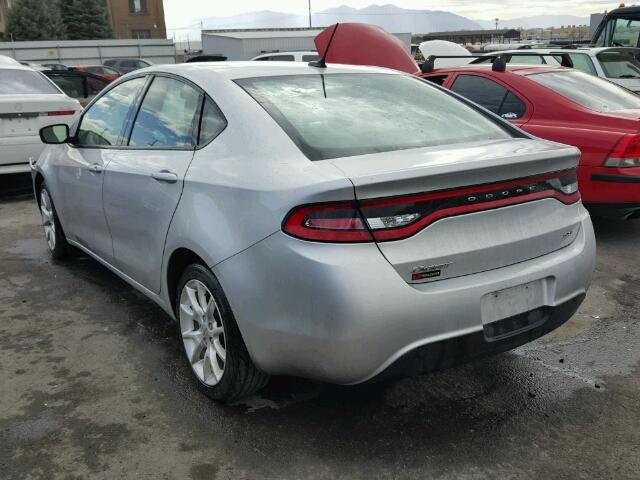 1C3CDFBA5DD156712 - 2013 DODGE DART 银色 照片 3