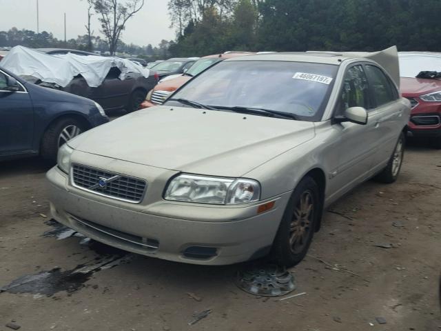 YV1TS59H741382521 - 2004 VOLVO S80 2.5T BEIGE photo 2