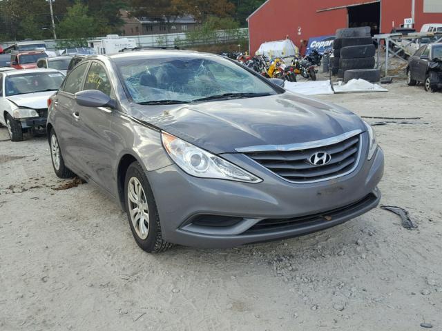 5NPEB4ACXBH275848 - 2011 HYUNDAI SONATA GLS GRAY photo 1