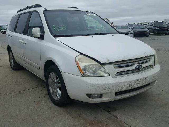 KNDMB233586248959 - 2008 KIA SEDONA EX WHITE photo 1