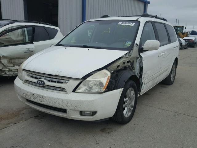 KNDMB233586248959 - 2008 KIA SEDONA EX WHITE photo 2