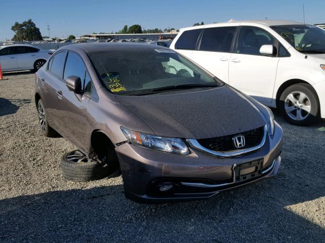 2HGFB2F91FH531493 - 2015 HONDA CIVIC EXL Grafit foto 1