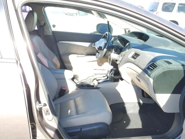 2HGFB2F91FH531493 - 2015 HONDA CIVIC EXL Grafit foto 5