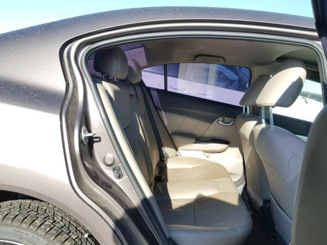 2HGFB2F91FH531493 - 2015 HONDA CIVIC EXL Grafit foto 6