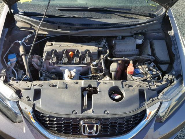 2HGFB2F91FH531493 - 2015 HONDA CIVIC EXL Grafit foto 7