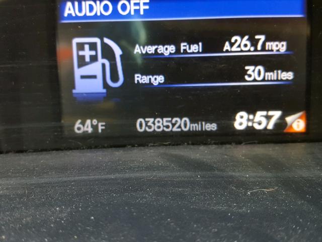 2HGFB2F91FH531493 - 2015 HONDA CIVIC EXL Grafit foto 8